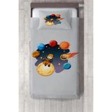 Talia Home astronot Hayalgücü Yatak Örtüsü TLAY-145 - 284 x 220 cm - Beyaz