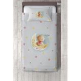 Talia Home ayıcık Çocuk Odası Yatak Örtüsü TLAY-104 - 243 x 220 cm - Gri