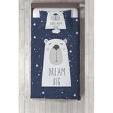 Talia Home ayıcık Desenli Dream Big Yatak Örtüsü TLAY-235 - 373 x 220 cm - Mavi