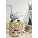 Talia Home Çapa Çocuk ve Bebek Odası Düzenleyici Oyuncak Sepeti TLAS-038 - Bej