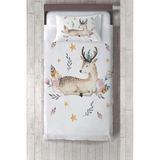 Talia Home ceylan Desenli yatak Örtüsü TLAY-264 - 402 x 220 cm - Beyaz