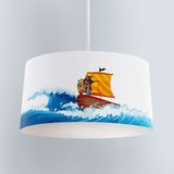 Talia Home Çocuk Odası Bebek Odası Deniz Desen Sarkıt Avize TLAV-047 - Renkli - 1