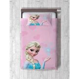 Talia Home Çocuk Odası Bebek Odası Elsalı Yatak Örtüsü TLAY-311 - 140 x 220 cm - Pembe