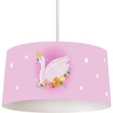 Talia Home Çocuk Odası Bebek Odası Kuğu Desen Sarkıt Avize TLAV-051 - Renkli