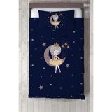 Talia Home Çocuk Odası Bebek Odası Prensesli Yatak Örtüsü TLAY-086 - 140 x 220 cm - Lacivert