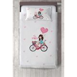 Talia Home Çocuk Odası Bebek Odası Yatak Örtüsü - 140 x 220 cm - Beyaz