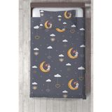 Talia Home Çocuk Odası Bebek Odası Yatak Örtüsü - 140 x 220 cm - Gri