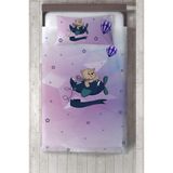 Talia Home Çocuk Odası Bebek Odası Yatak Örtüsü - 140 x 220 cm - Mor