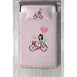 Talia Home Çocuk Odası Bebek Odası Yatak Örtüsü - 140 x 220 cm - Pembe