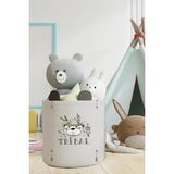 Talia Home Çocuk ve Bebek Odası Düzenleyici Oyuncak Sepeti TLAS-043 - Gri