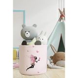 Talia Home Çocuk ve Bebek Odası Düzenleyici Oyuncak Sepeti TLAS-062 - Pembe