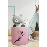 Talia Home Çocuk ve Bebek Odası Düzenleyici Oyuncak Sepeti TLAS-063 - Pembe