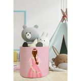 Talia Home Çocuk ve Bebek Odası Düzenleyici Oyuncak Sepeti TLAS-068 - Pembe