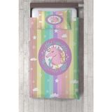 Talia Home çok Renkli Çocuk ve Bebek Yatak Örtüsü TLAY-121 - 260 x 220 cm - Mor