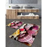 Talia Home Deniz Kabuklu 2'li Banyo Paspas Seti TLAHMP-080 - Çok Renkli