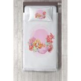 Talia Home deniz Kızı Baskılı Yatak Örtüsü TLAY-253 - 391 x 220 cm - Beyaz
