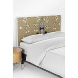 Talia Home Denizyıldızı Çapa Desenli Çocuk Odası Yatak Baza Başlık Kılıfı TLABK-038 - Renkli - 120 x 120 cm