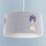 Talia Home Dijital Baskılı Kız Çocuk Odası Sarkıt Avize - Renkli - 1