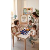 Talia Home Eğitici Aktivite Kartları Türkçe - İngilizce 132 PARÇA - 210cm Keçe