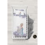 Talia Home Elsa Desenli Elsalı Bebek Nevresim Takımı Çarşaflı TLABN-028 - Beyaz - 100 x 150 cm