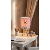 Talia Home Elsa Desenli Elsalı Çocuk Odası Abajur Tlab-069 Tlab-069