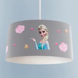 Talia Home Elsa Desenli Kız Çocuk Odası Sarkıt Avize - Renkli - 1