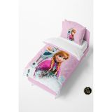 Talia Home Frozen Anna Desenli Bebek ve Çocuk Nevresim Takımı TLAN-004 - Pembe - 160 x 220 cm