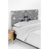 Talia Home Gri Denizyıldızı Çapa Çocuk Odası Yatak Baza Başlık Kılıfı TLABK-090 - Renkli - 120 x 120 cm