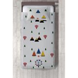 Talia Home Gri Işaretler çocuk Odası Yatak Örtüsü TLAY-186 - 325 x 220 cm