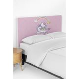 Talia Home Hello Kitty Desenli Çocuk Yatak Baza Başlık Kılıfı TLABK-246 - Renkli - 120 x 120 cm