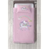 Talia Home Hello Kitty Desenli Yatak Örtüsü TLAY-246 - 384 x 220 cm - Pembe