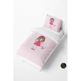 Talia Home Kalpli Pembe Kız Bebek ve Çocuk Nevresim Takımı TLAN-013 - 160 x 220 cm