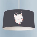 Talia Home Kedi Baskılı Çocuk Odası Sarkıt Avize - Renkli - 1