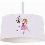 Talia Home Kelebekli Kız Çocuk Odası Sarkıt Avize - Renkli - 1