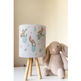 Talia Home Küçük Prens Desenli Çocuk Odası Abajur Masa Lambası TLAB-308