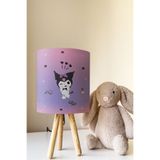 Talia Home Kuromi Desenli Çocuk Odası Abajur Masa Lambası TLAB-325