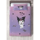 Talia Home Kuromi Desenli Çocuk Odası Yatak Örtüsü TLAY-325