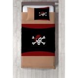 Talia Home kuru Kafa Desenli Yatak Örtüsü TLAY-286 - 423 x 220 cm - Siyah