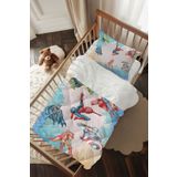 Talia Home Marvel Süper Kahramanlar Desenli Bebek Beşik Uyku Seti TLABG-315