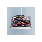 Talia Home Marvel Süper Kahramanlar Desenli Çocuk Odası Sarkıt Avize TLAV-302