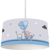 Talia Home Mavi Fil Desenli Çocuk Odası Sarkıt Avize TLAV-098 - Renkli - 1