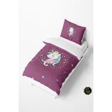 Talia Home Mor Unicornlu Bebek ve Çocuk Nevresim Takımı TLAN-082 - 160 x 220 cm