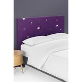 Talia Home Mor Yıldızlar Çocuk Odası Yatak Baza Başlık Kılıfı TLABK-180 - Renkli - 100 x 100 cm