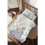 Talia Home Pastel Renk Elsa Desenli Bebek Beşik Uyku Seti TLABG-028