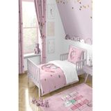 Talia Home Pembe Ay'da Oturan Kız Desenli Nevresim Takımı TLAN-280 - 160 x 220 cm