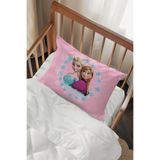 Talia Home Pembe Elsa&Anna Desenli 2 Adet Yastık Kılıfı TLAYK-153