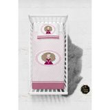Talia Home Pembe Kız Çocuk ve Bebek Nevresim Takımı Çarşaflı TLABN-165 - 100 x 150 cm