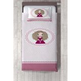 Talia Home pembe Kız Çocuk ve Bebek Odası Yatak Örtüsü TLAY-165 - 304 x 220 cm