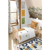 Talia Home Safari Aslan ve Orman Desenli Nevresim Takımı TLAN-011