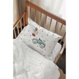 Talia Home Sevimli Araba ve Balon Desenli 2 Adet Yastık Kılıfı TLAYK-304